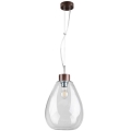 Chandelier on a string PIRO 1xE27/60W/230V beech
