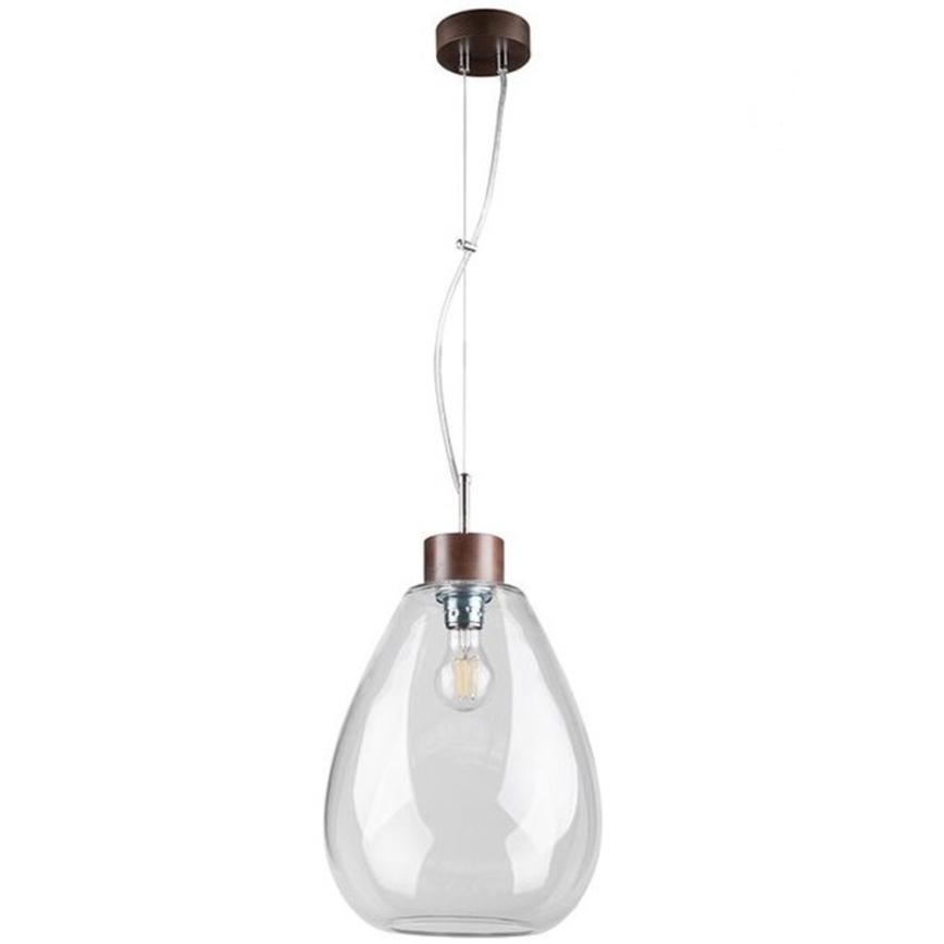 Chandelier on a string PIRO 1xE27/60W/230V beech