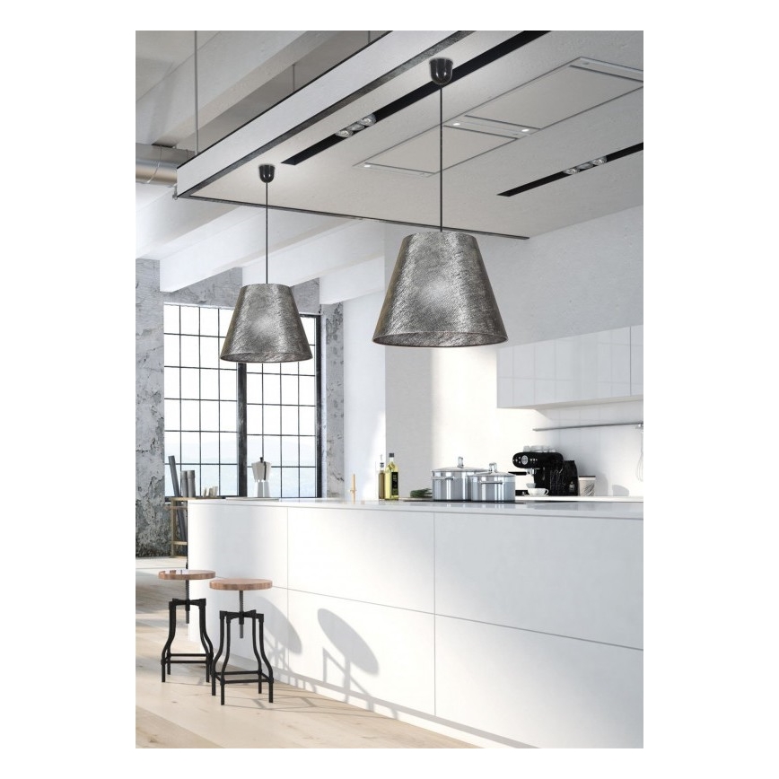 Chandelier on a string PLATINO 1xE27/60W/230V