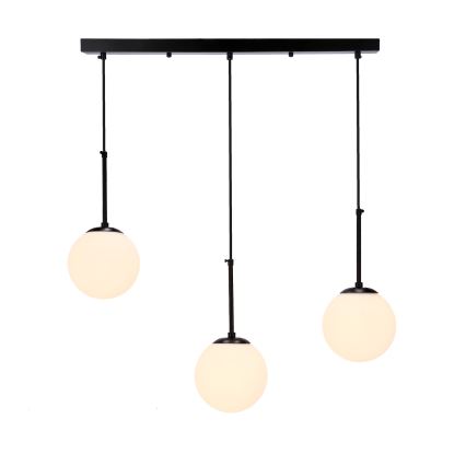 Chandelier on a string POMPEI 3xE27/40W/230V black