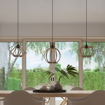 Chandelier on a string POMPELMO 1xE27/60W/230V