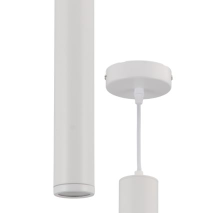 Chandelier on a string PORTER 1xGU10/8W/230V white