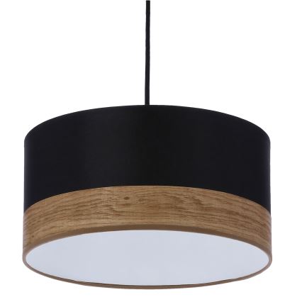 Chandelier on a string PORTO 1xE27/60W/230V black/brown