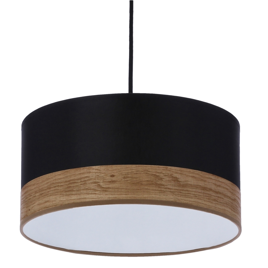 Chandelier on a string PORTO 1xE27/60W/230V black/brown