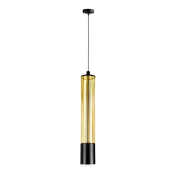 Chandelier on a string PRESCOT 1xGU10/40W/230V gold