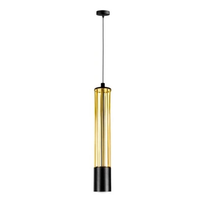 Chandelier on a string PRESCOT 1xGU10/40W/230V gold