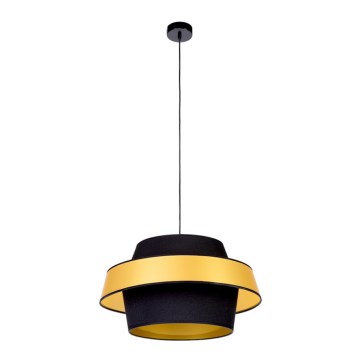 Chandelier on a string PRETO GOLD 1xE27/60W/230V