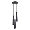 Chandelier on a string PRYSM 3xG9/8W/230V black