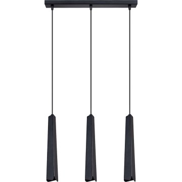 Chandelier on a string PRYSM 3xG9/8W/230V black