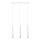 Chandelier on a string PRYSM 3xG9/8W/230V white