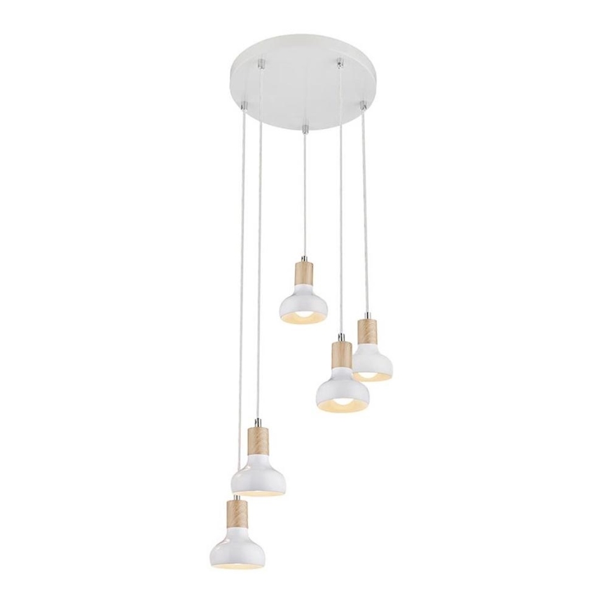 Chandelier on a string PUERTO 5xE14/40W/230V
