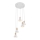 Chandelier on a string PUERTO 5xE14/40W/230V