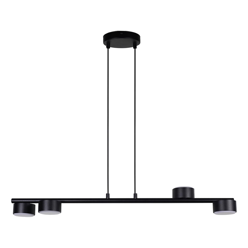 Chandelier on a string PUNTO 4xGX53/12W/230V black