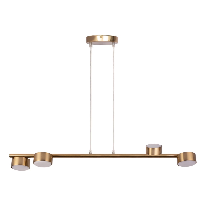 Chandelier on a string PUNTO 4xGX53/12W/230V gold