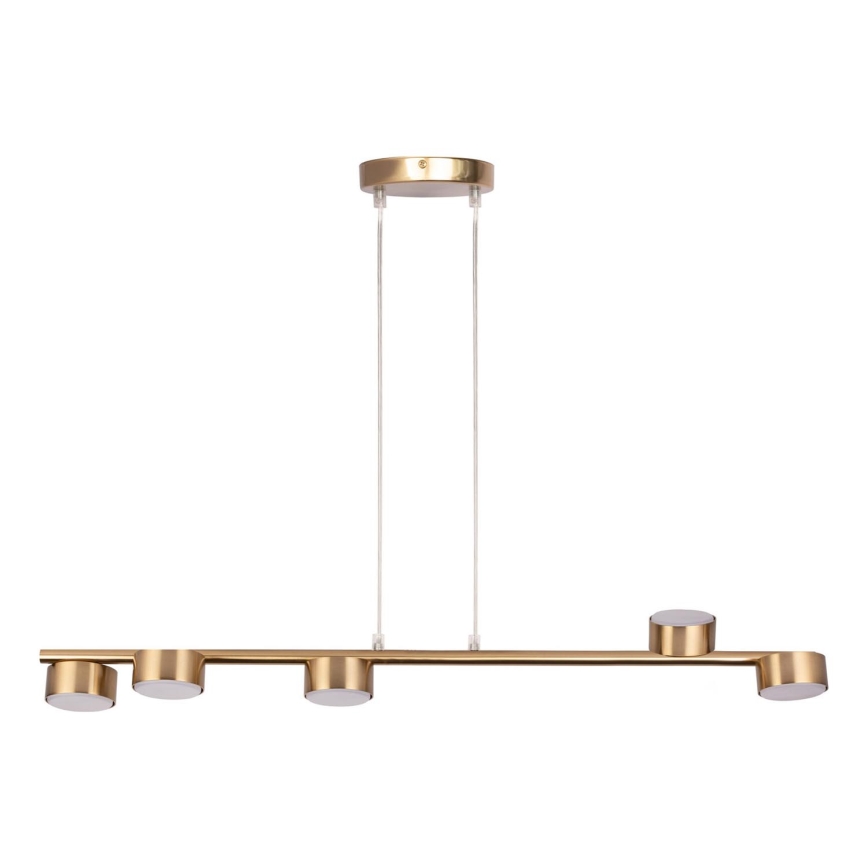 Chandelier on a string PUNTO 5xGX53/12W/230V gold