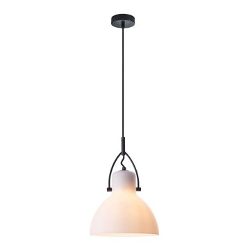 Chandelier on a string RACK 1xE27/11W/230V white/black