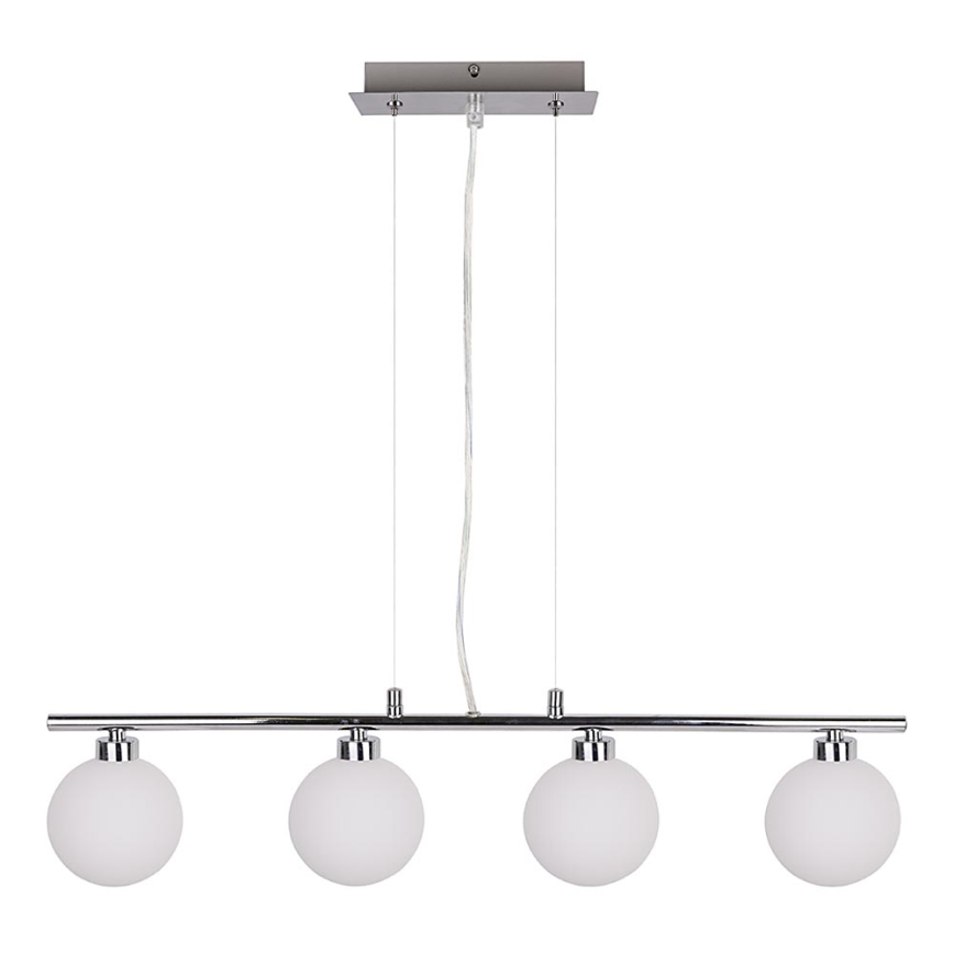 Chandelier on a string RAISA 4xG9/40W/230V shiny chrome