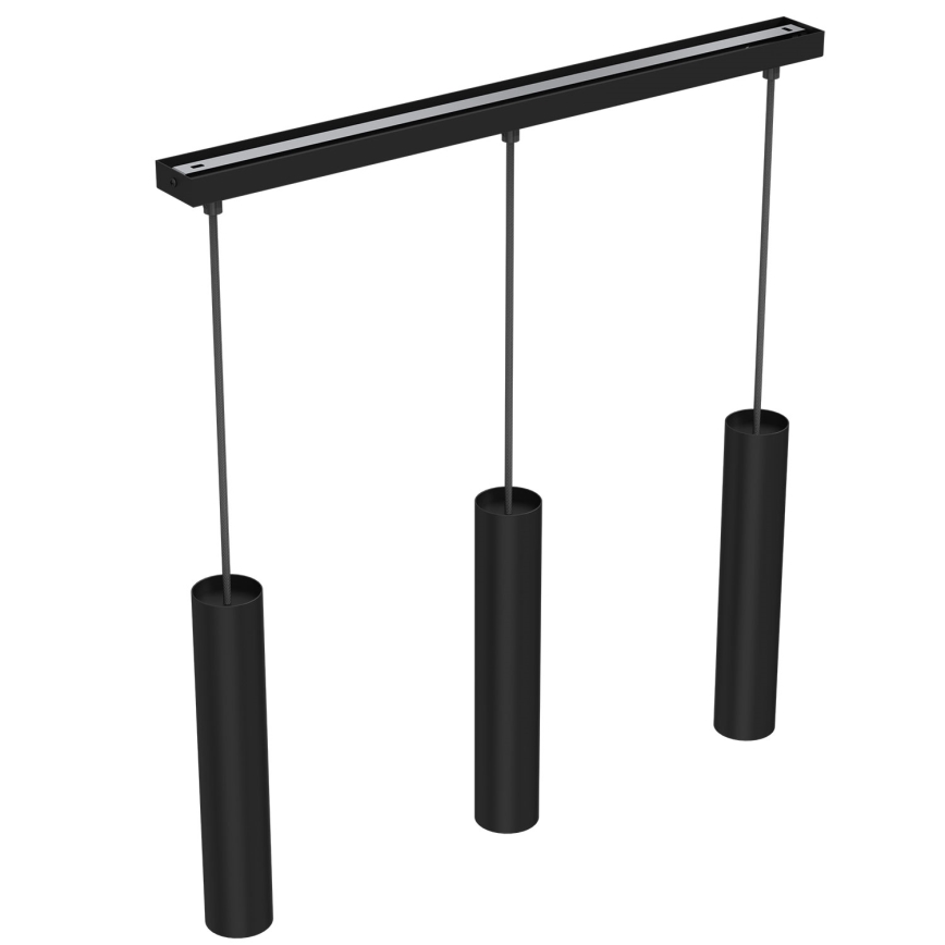 Chandelier on a string RAITO 3xGU10/8W/230V black