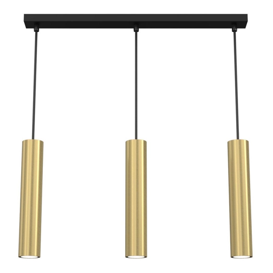 Chandelier on a string RAITO 3xGU10/8W/230V brass
