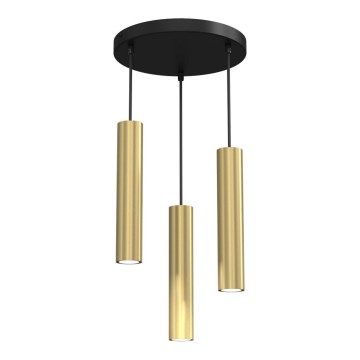 Chandelier on a string RAITO 3xGU10/8W/230V brass