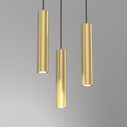 Chandelier on a string RAITO 3xGU10/8W/230V brass