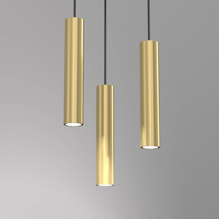 Chandelier on a string RAITO 3xGU10/8W/230V brass