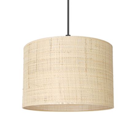 Chandelier on a string RATTAN 1xE27/60W/230V d. 25 cm rattan