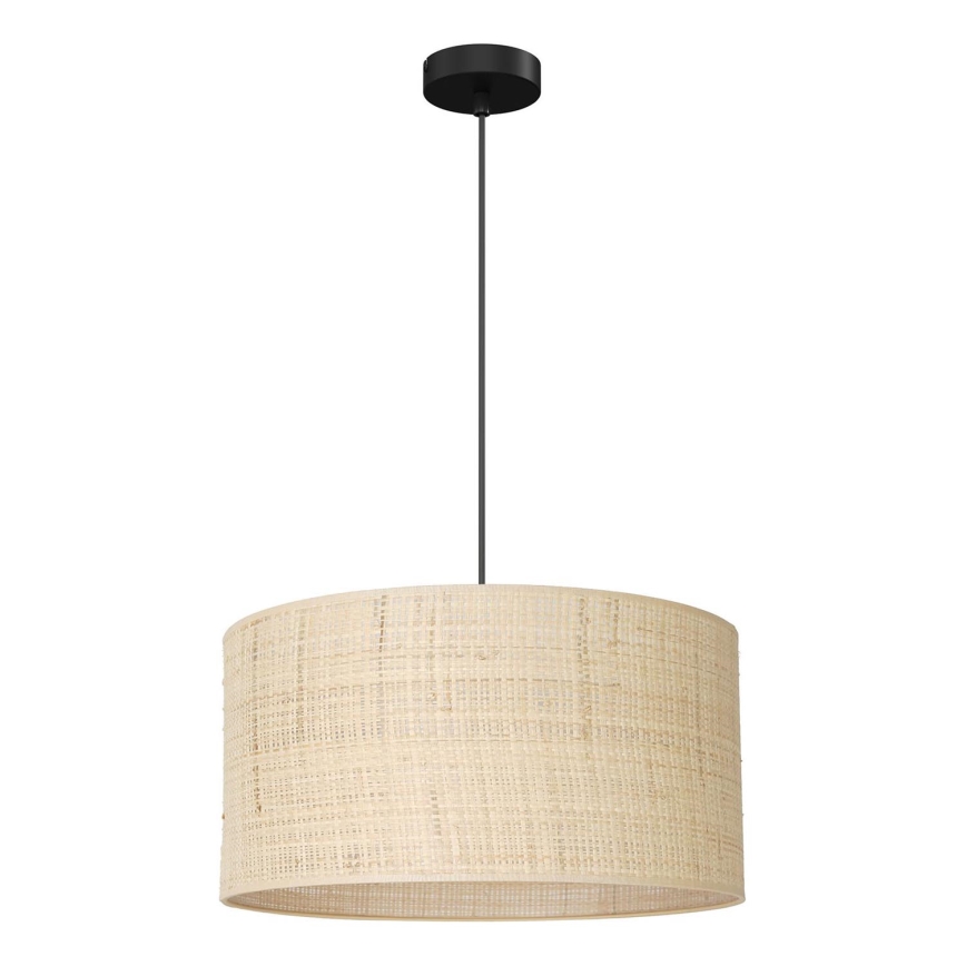 Chandelier on a string RATTAN 1xE27/60W/230V d. 40 cm rattan