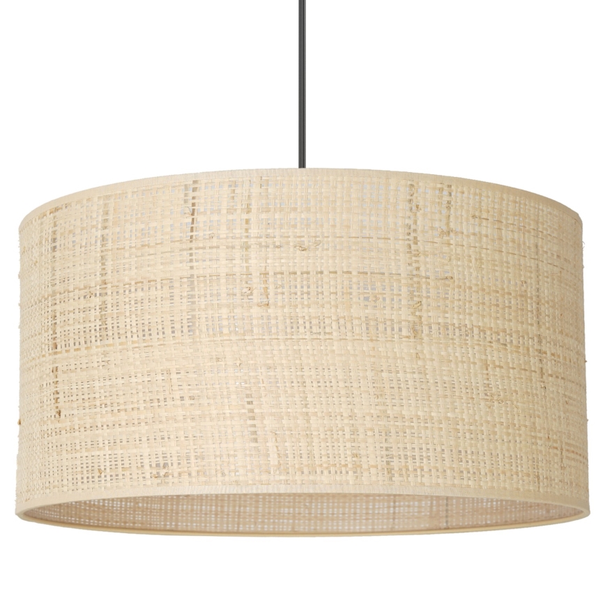 Chandelier on a string RATTAN 1xE27/60W/230V d. 40 cm rattan