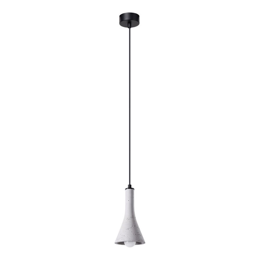Chandelier on a string REA 1xE14/12W/230V concrete