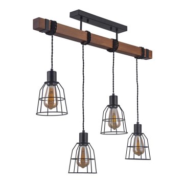 Chandelier on a string REDA 4xE27/40W/230V