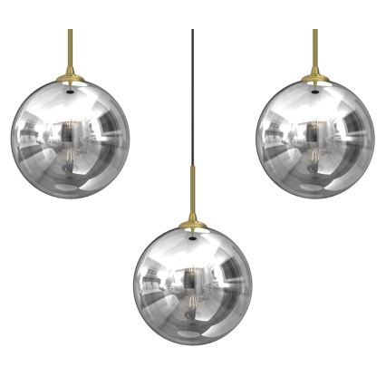 Chandelier on a string REFLEX 3xE14/40W/230V