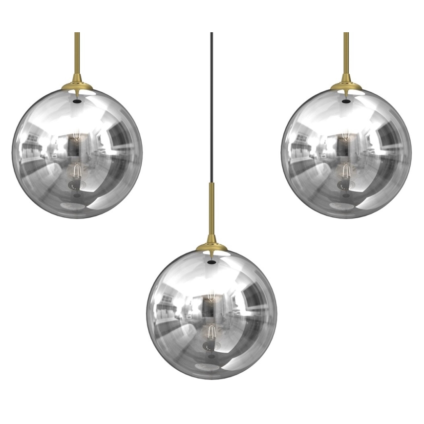 Chandelier on a string REFLEX 3xE14/40W/230V