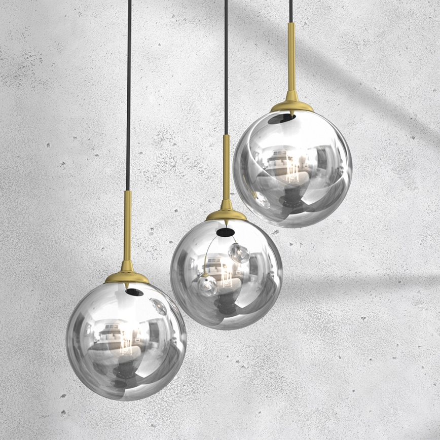 Chandelier on a string REFLEX 3xE14/40W/230V
