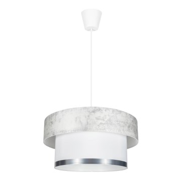 Chandelier on a string RESSA 1xE27/60W/230V creamy
