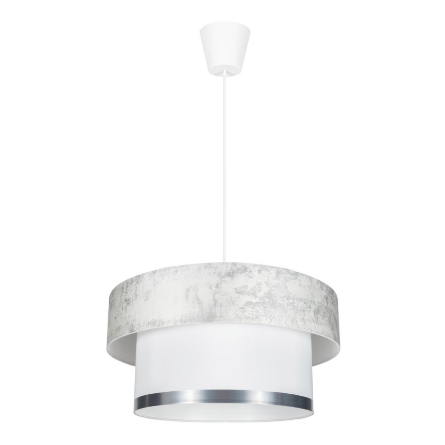 Chandelier on a string RESSA 1xE27/60W/230V creamy