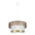Chandelier on a string RESSA 1xE27/60W/230V gold