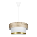Chandelier on a string RESSA 1xE27/60W/230V gold