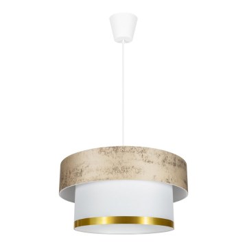 Chandelier on a string RESSA 1xE27/60W/230V gold