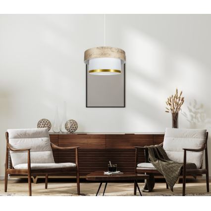 Chandelier on a string RESSA 1xE27/60W/230V gold