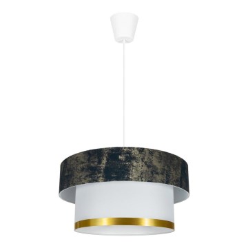 Chandelier on a string RESSA 1xE27/60W/230V green