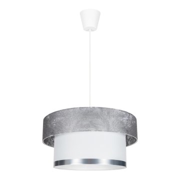 Chandelier on a string RESSA 1xE27/60W/230V silver