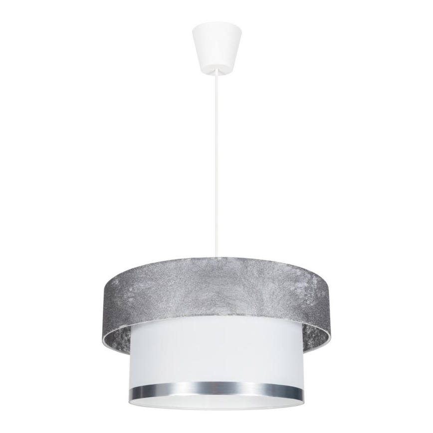 Chandelier on a string RESSA 1xE27/60W/230V silver