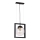 Chandelier on a string REY 1xE27/60W/230V