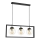 Chandelier on a string REY 3xE27/7W/230V black