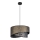 Chandelier on a string REZO 1xE27/60W/230V grey/gold