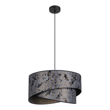 Chandelier on a string REZO 1xE27/60W/230V grey