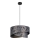 Chandelier on a string REZO 1xE27/60W/230V grey