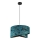 Chandelier on a string REZO 1xE27/60W/230V turquoise