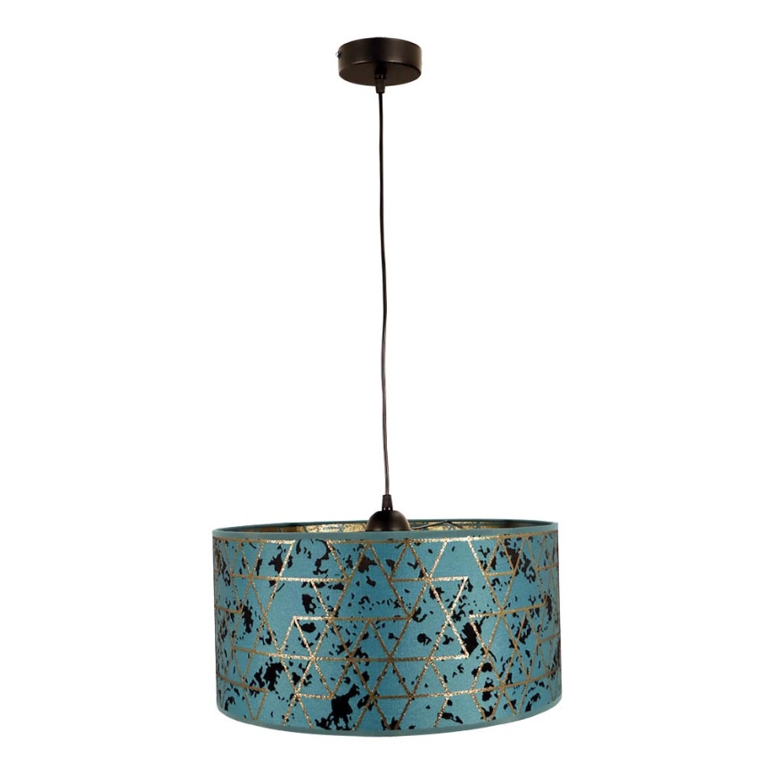 Chandelier on a string REZO 1xE27/60W/230V turquoise